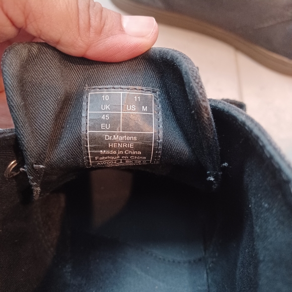 DR. MARTENS "HENRIE" CANVAS CHUKKA ANKLE BOOTS - Picture 5 of 5